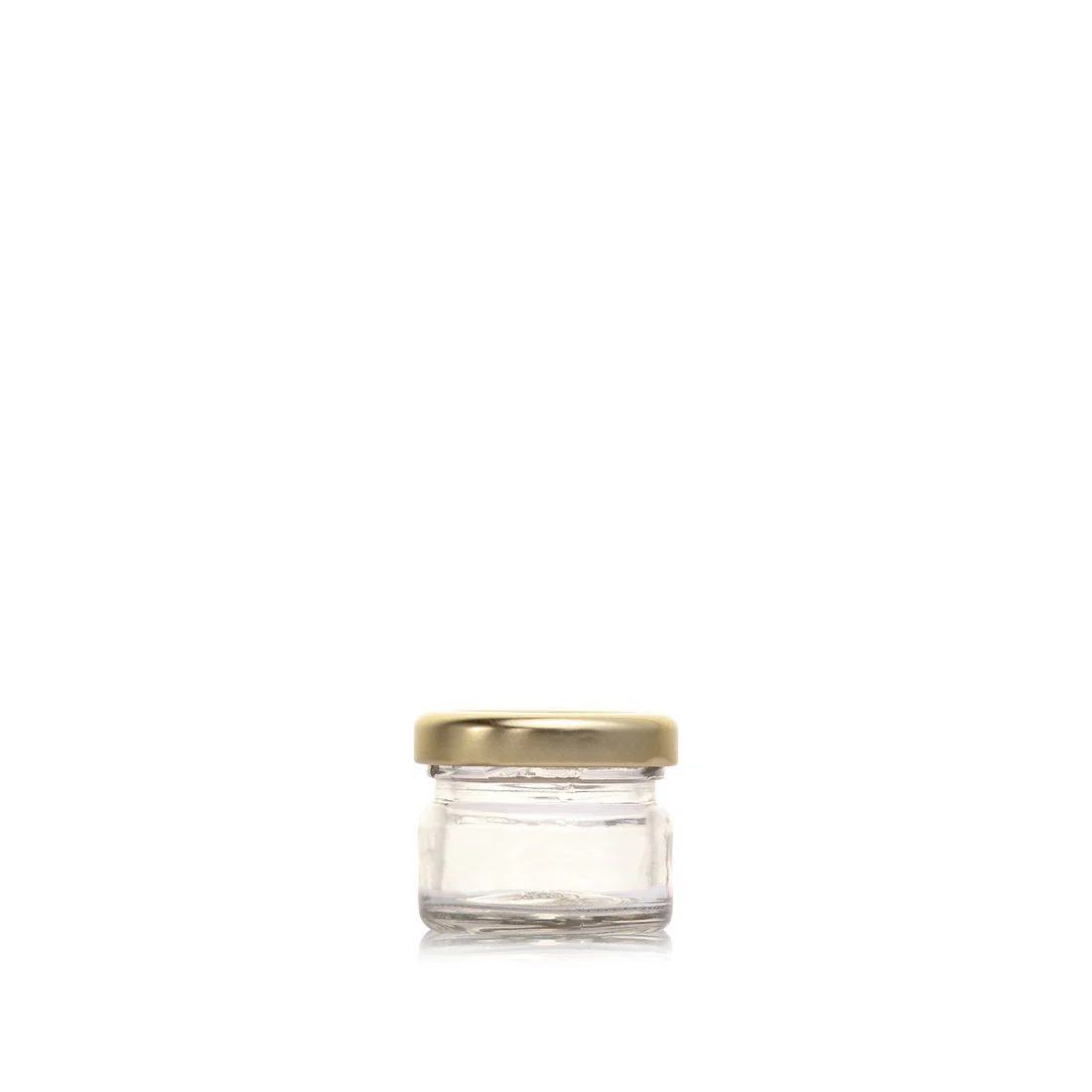 Consol Glass Mini Jar 28ml with Gold lid (48 Carton Pack) - Image 4