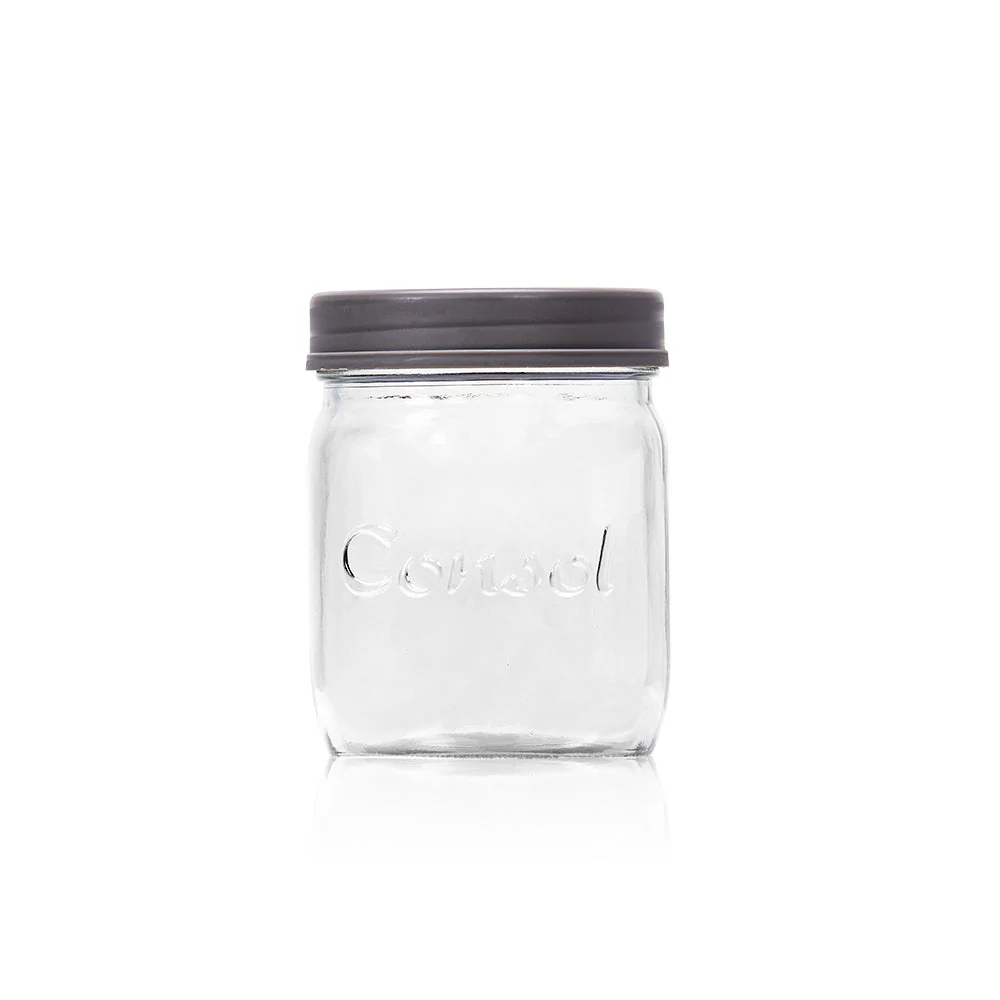 Consol Glass Preserve Jar 500ml with Coloured Lid - Image 5