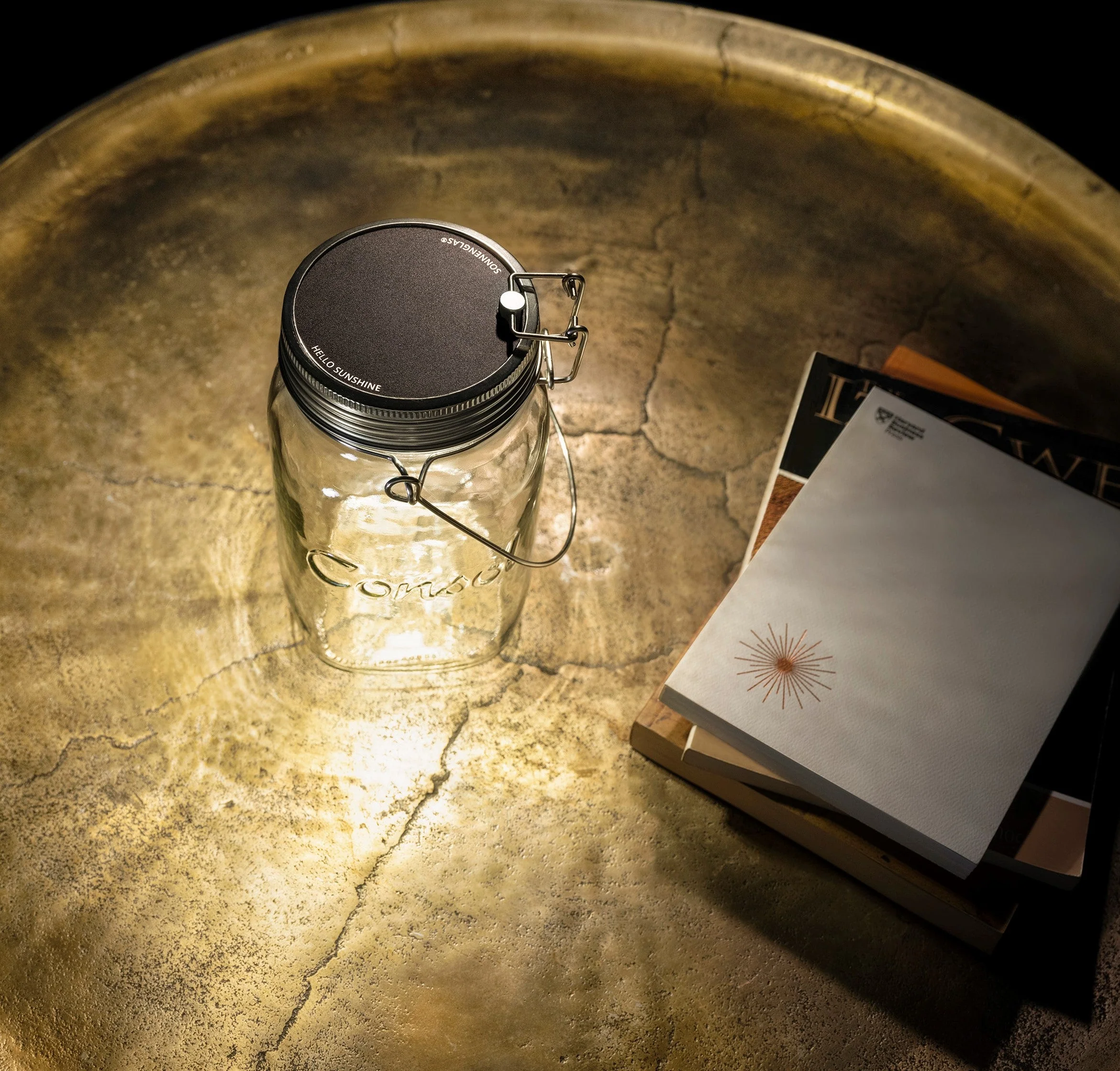 Consol Glass Solar Jar ( Classic) 1000ml (1L) - Image 4