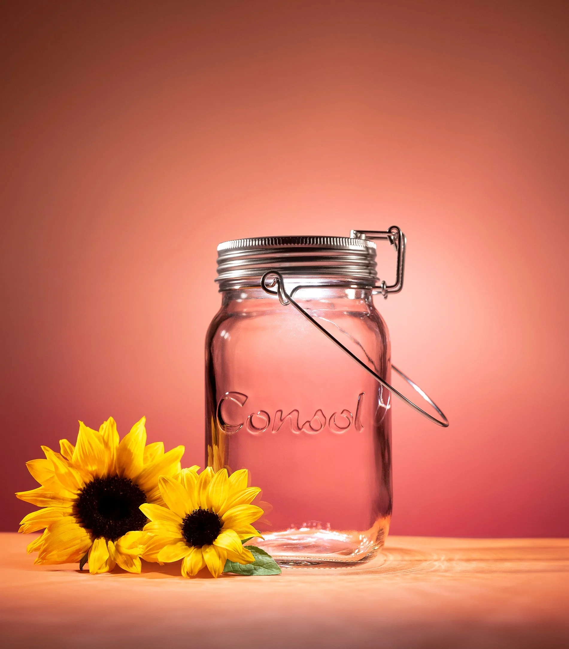 Consol Glass Solar Jar ( Classic) 1000ml (1L) - Image 5